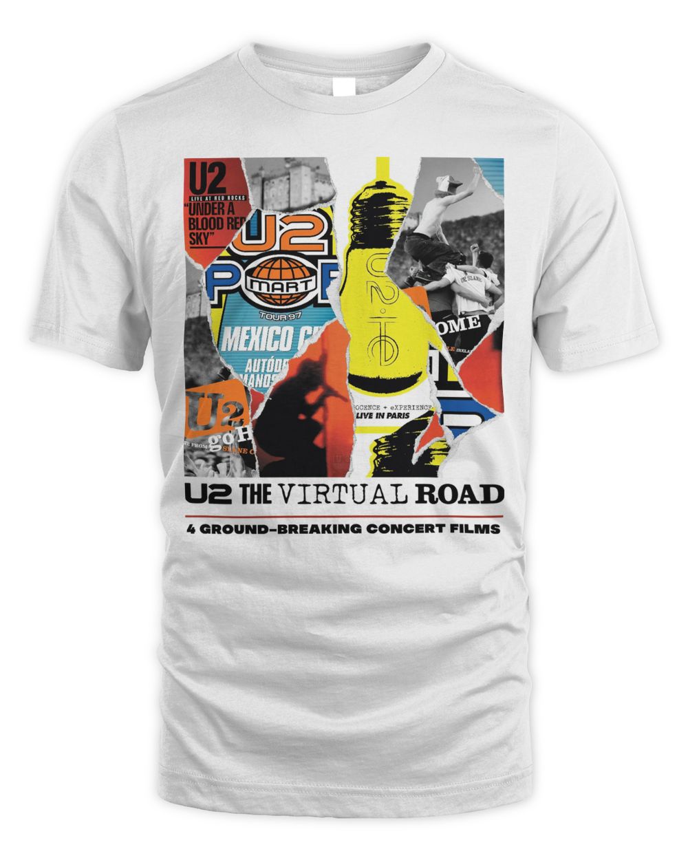 U2 Merchandise The Virtual Road Shirt