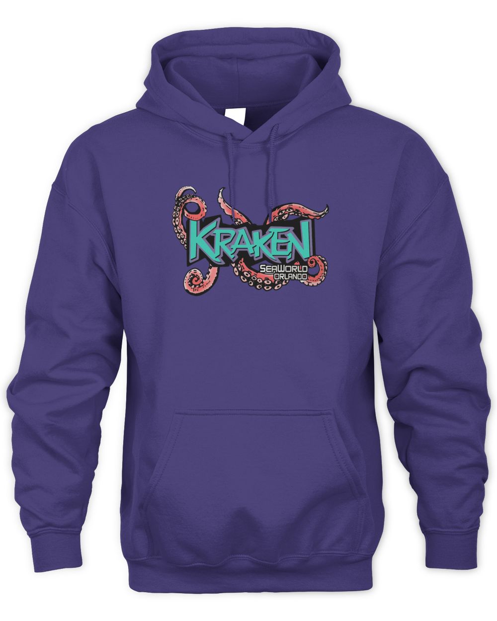 Sea World Parks Clothing Seaworld Orlando Retro Kraken Unleashed Shirt