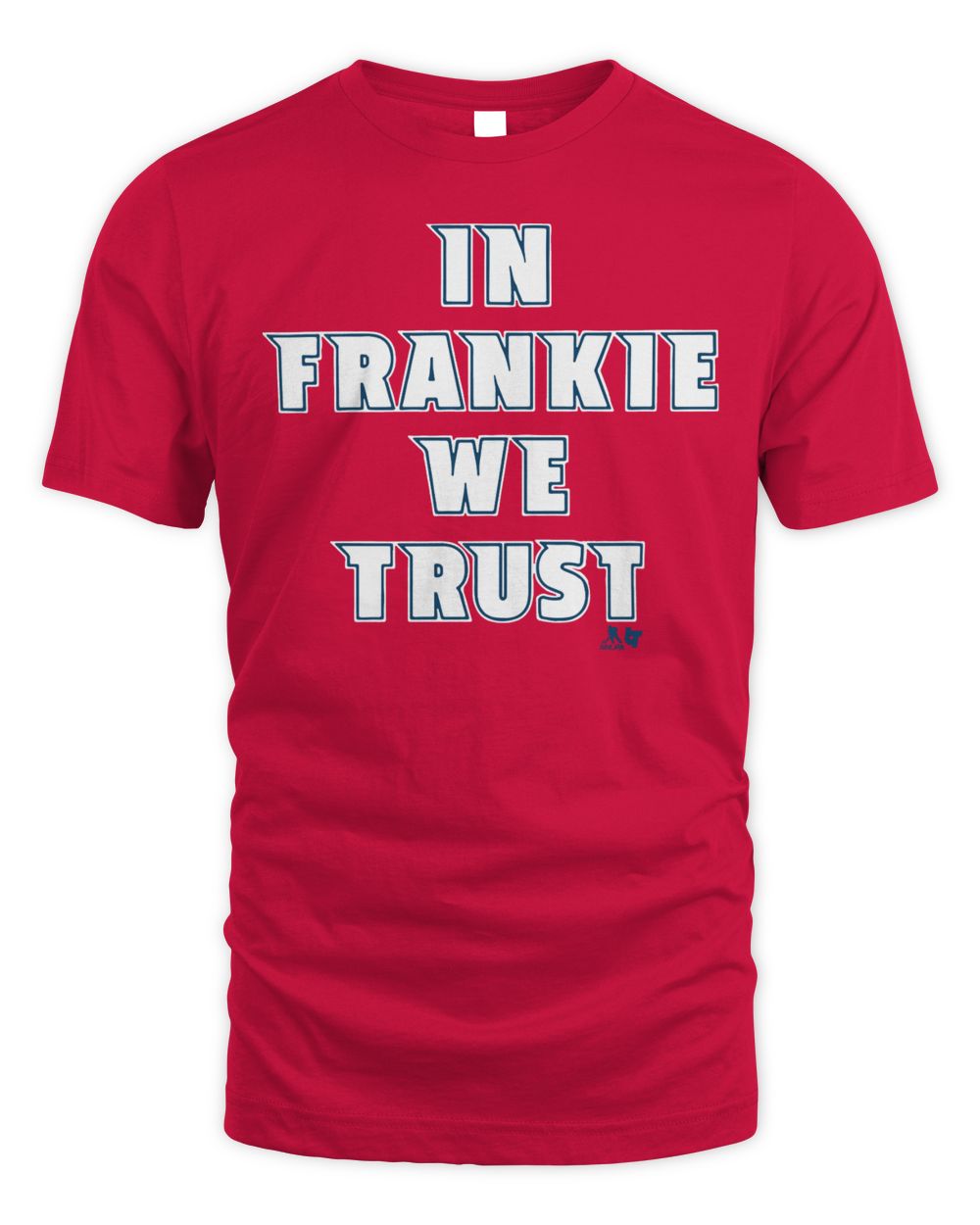 Pavel Francouz in Frankie We Trust Shirt