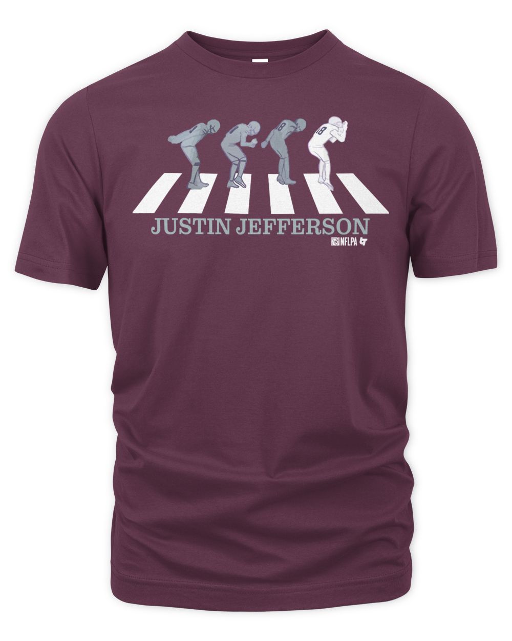 Justin Jefferson Abbey Road Griddy Shirt