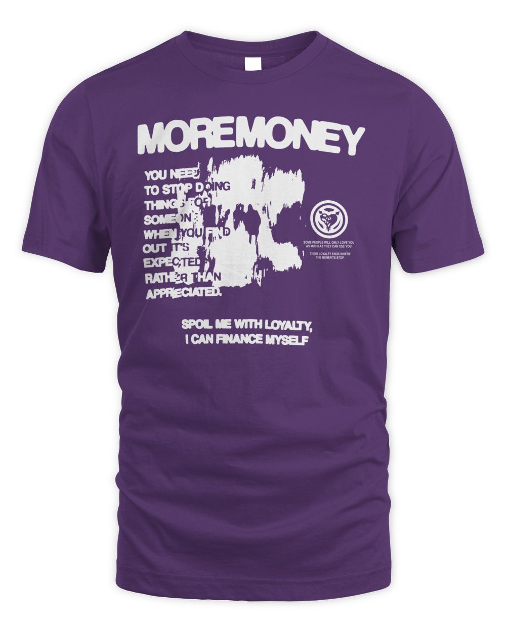 More Money More Love Apparel Lilac Shirt
