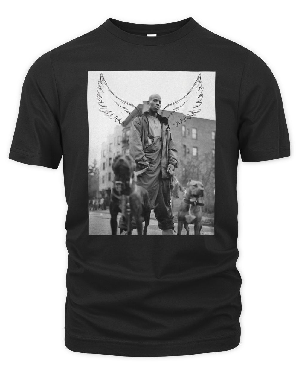 Dmxs Blac And White Shirt