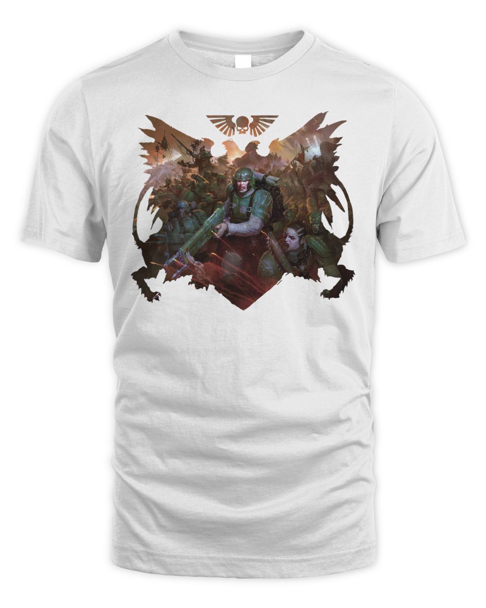Warhammer Merch Astra Militarum Hammer of the Emperor Shirt