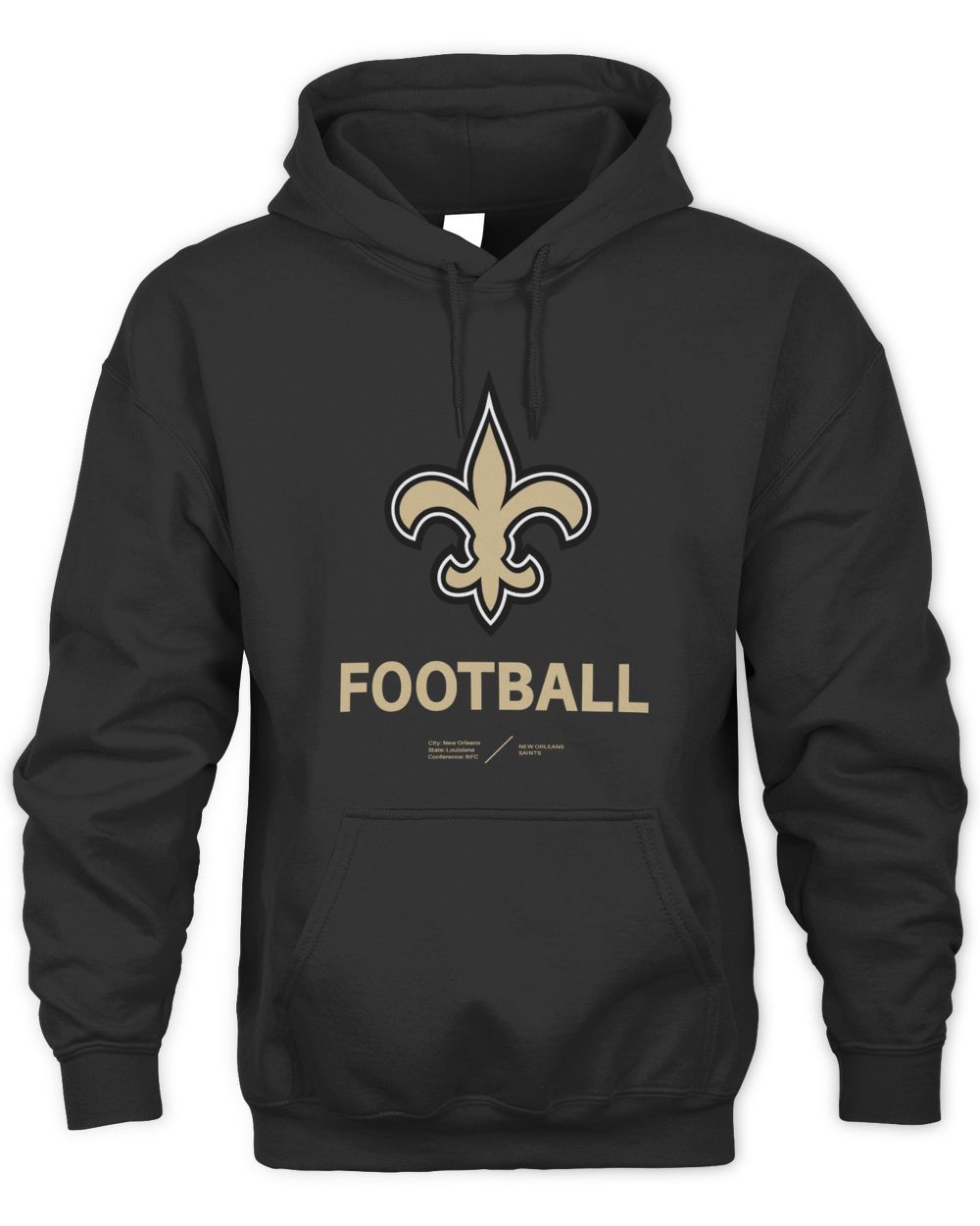 Saints Merch the Saints Sideline Infograph Performance Shirt