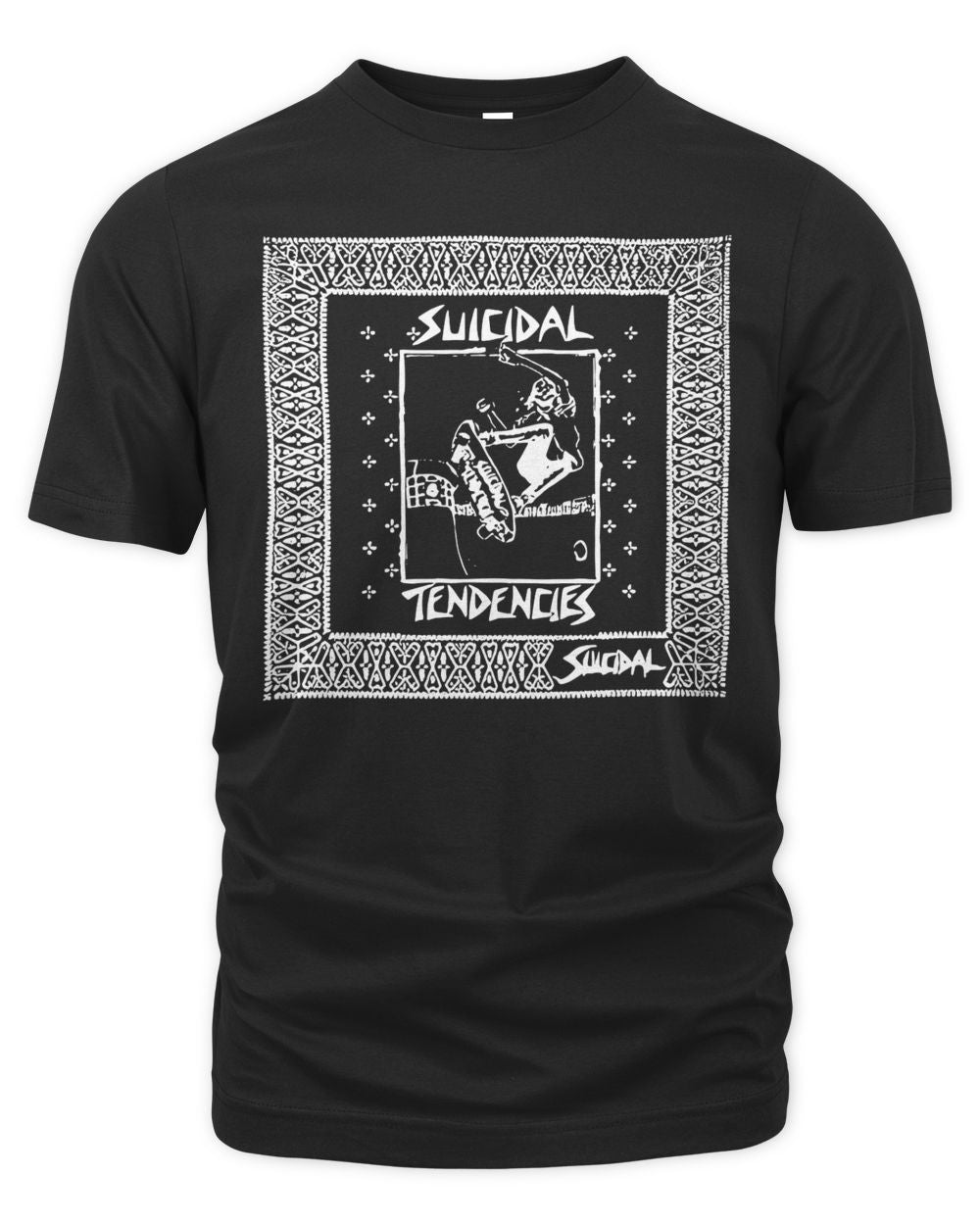 Suicidal Tendencies Merch Lance Skater Bandana Shirt