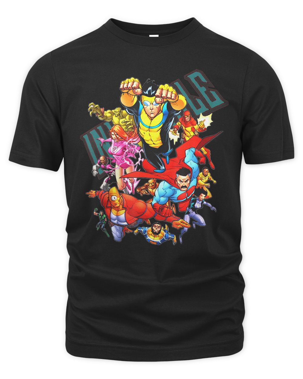 Awesome Invincible Comic Hero Shirt