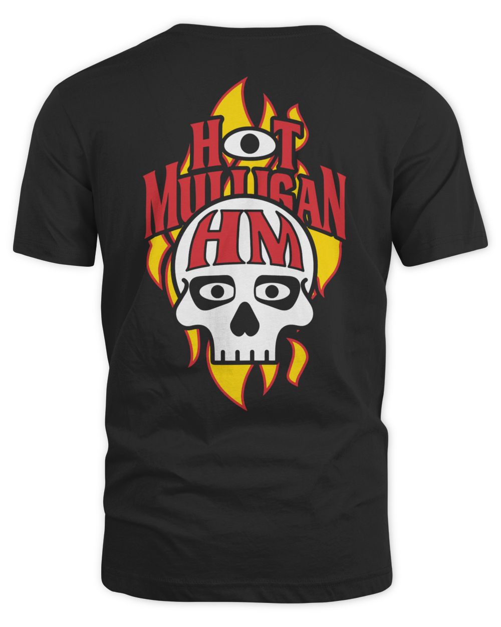 Hot Mulligan Merch Dickies Skull Shirt
