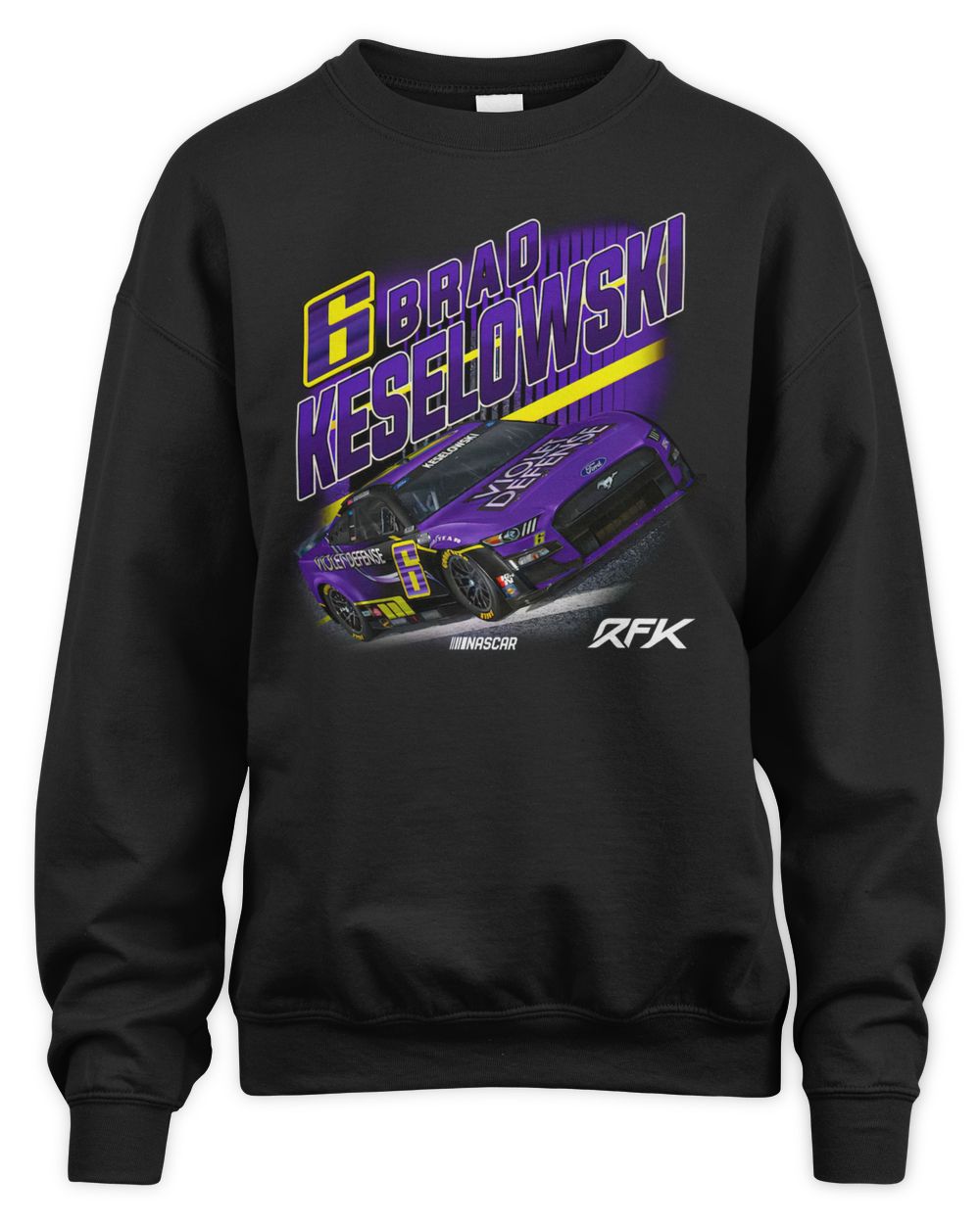 Brad Keselowski RFK Racing Violet Defense Car 1-Spot Shirt