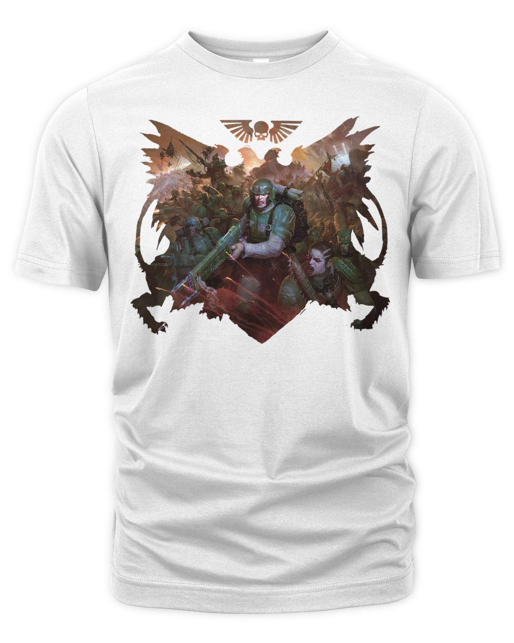 Warhammer Merch Astra Militarum Hammer of the Emperor Shirt
