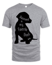 Puppy Bowl Merchandise Rescued is My Favorite Breed Shirt