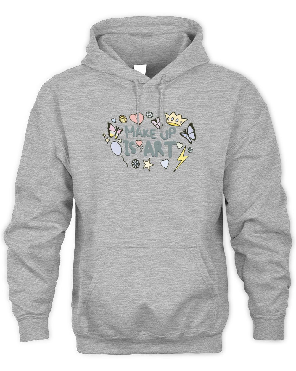 Paula Wolf Merch Makeup is Art Shirt