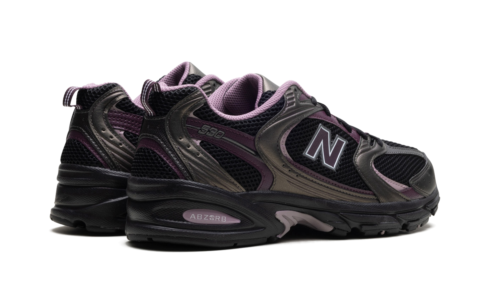 530 "Black metallic plum brown" MR530ADD