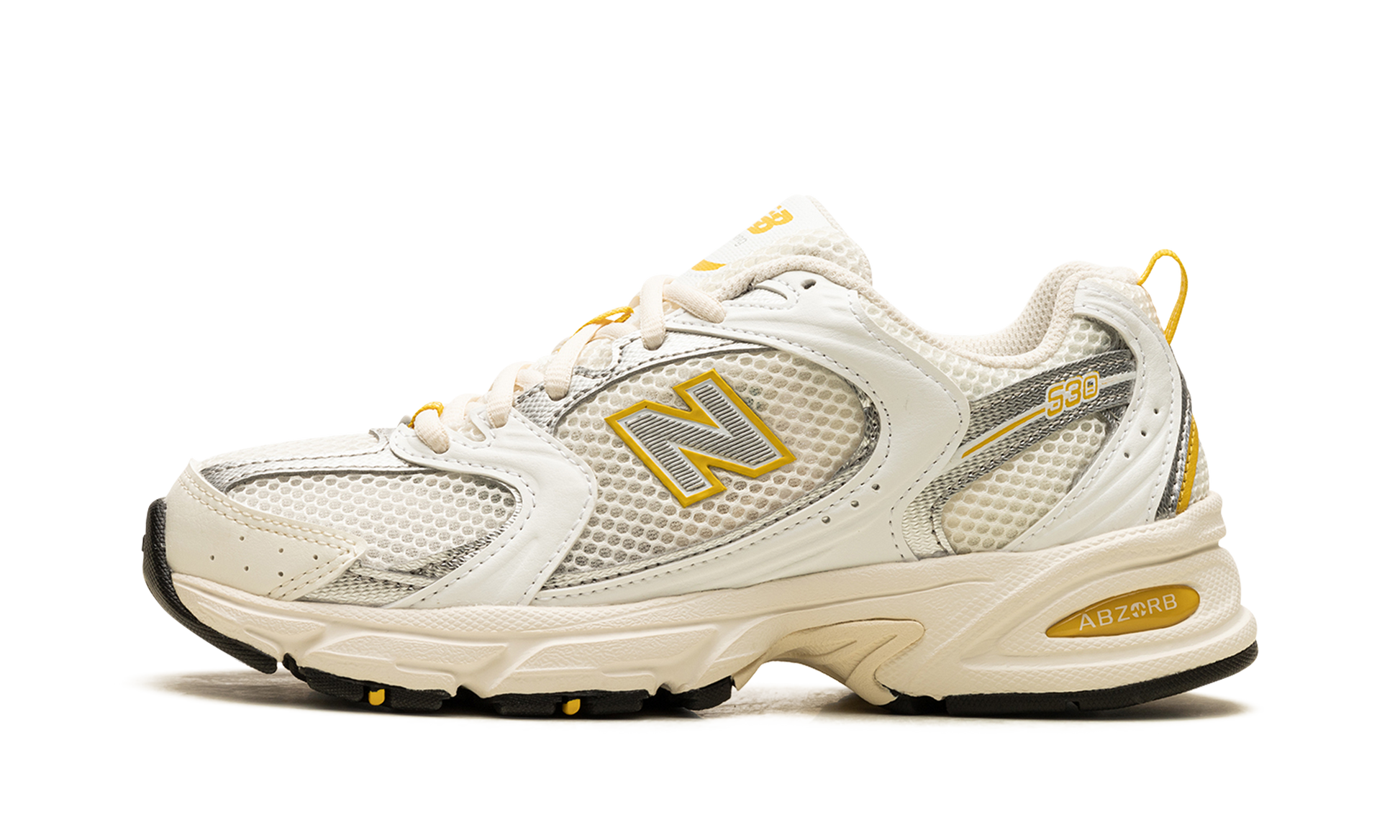530 "Sea salt / white / ginger lemon / silver metallic" MR530SY
