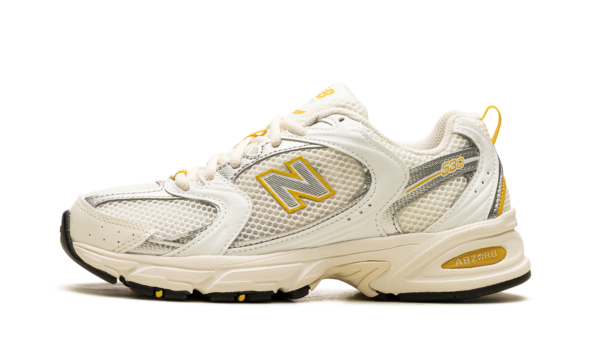 530 "Sea salt / white / ginger lemon / silver metallic" MR530SY