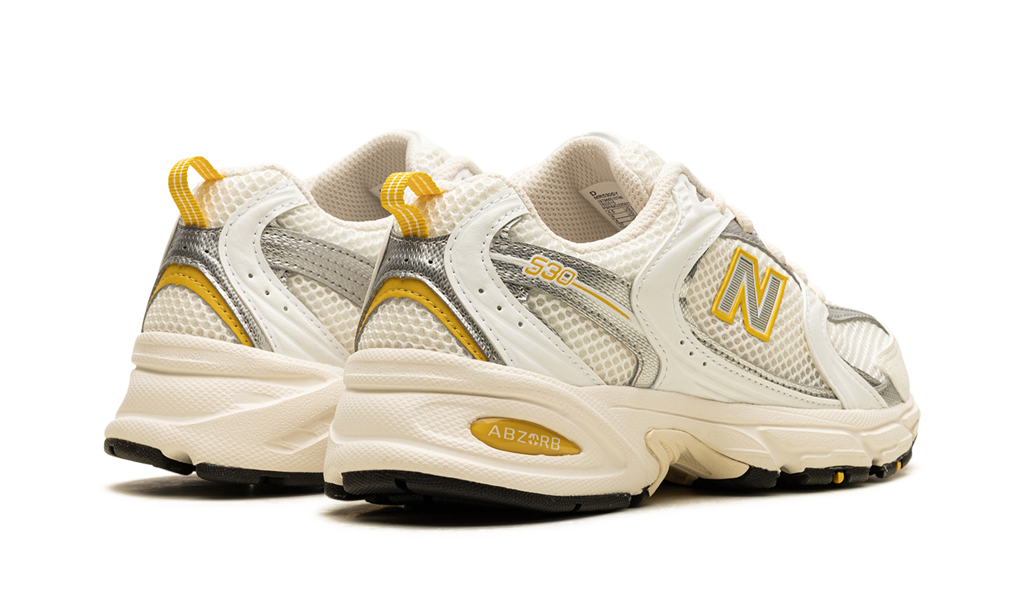 530 "Sea salt / white / ginger lemon / silver metallic" MR530SY