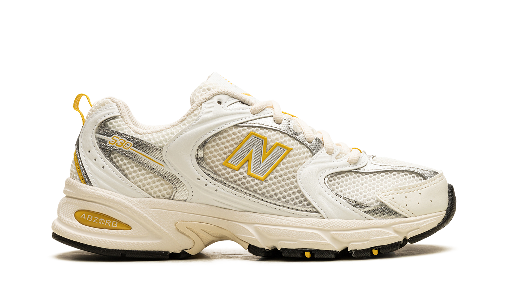 530 "Sea salt / white / ginger lemon / silver metallic" MR530SY
