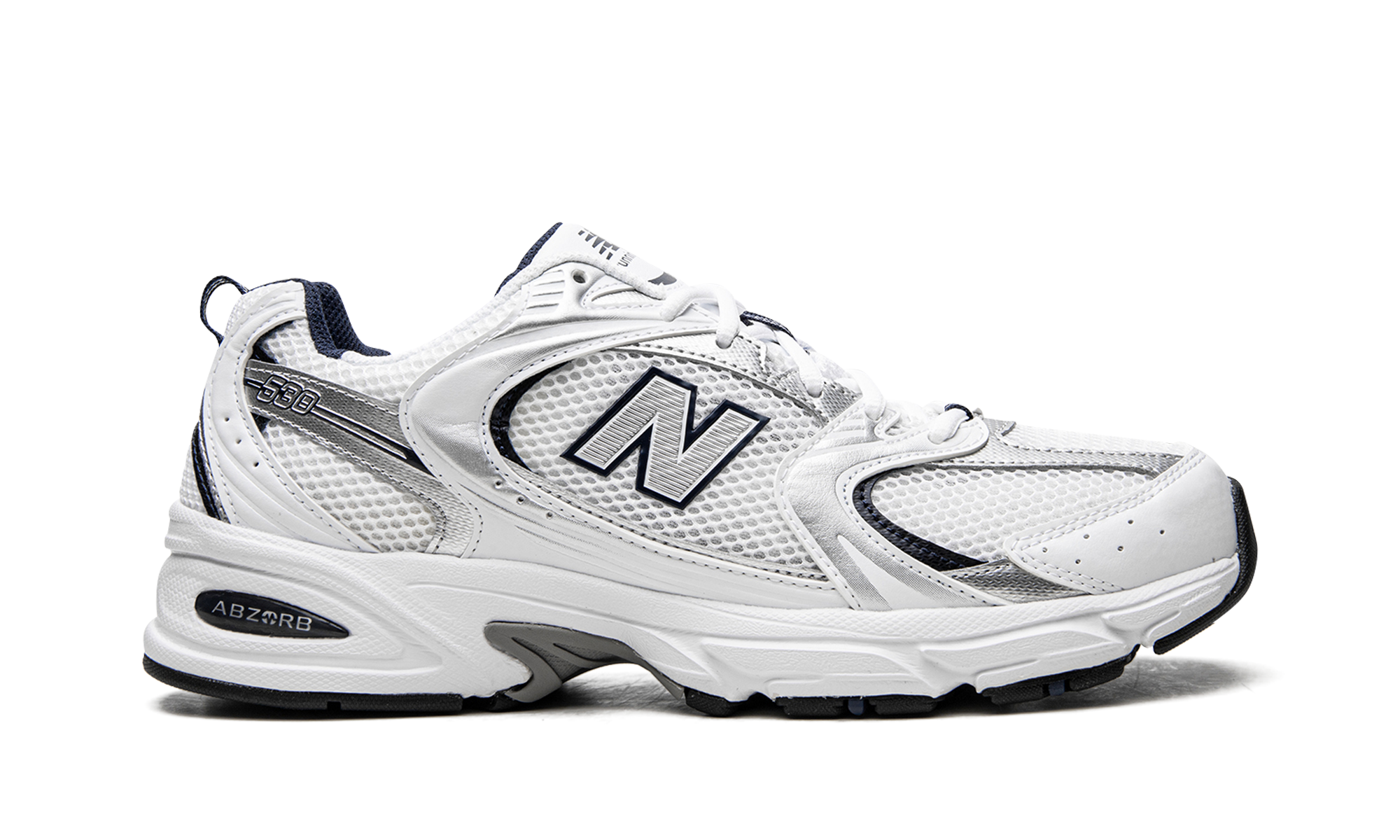 530 "White/silver/navy" MR530SG