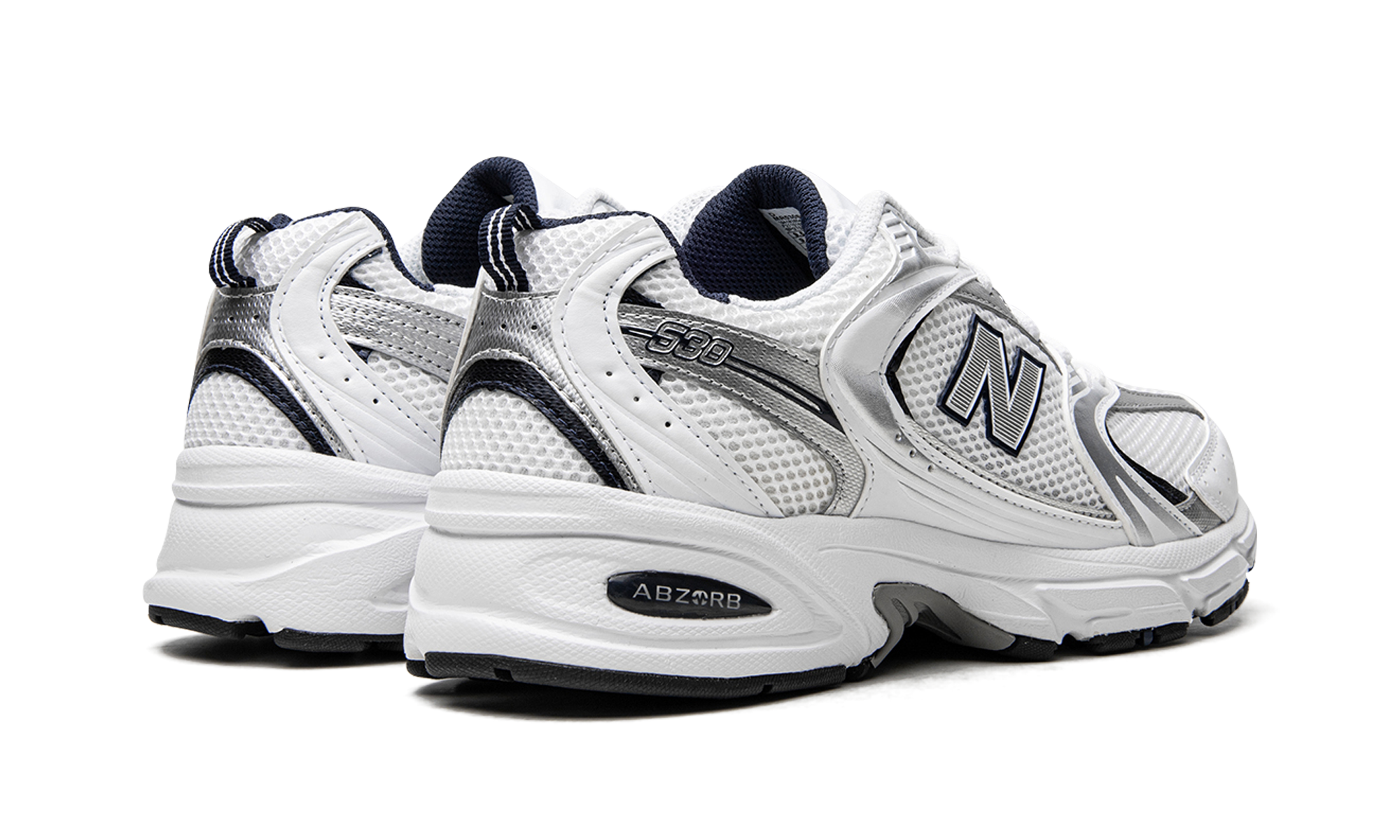 530 "White/silver/navy" MR530SG
