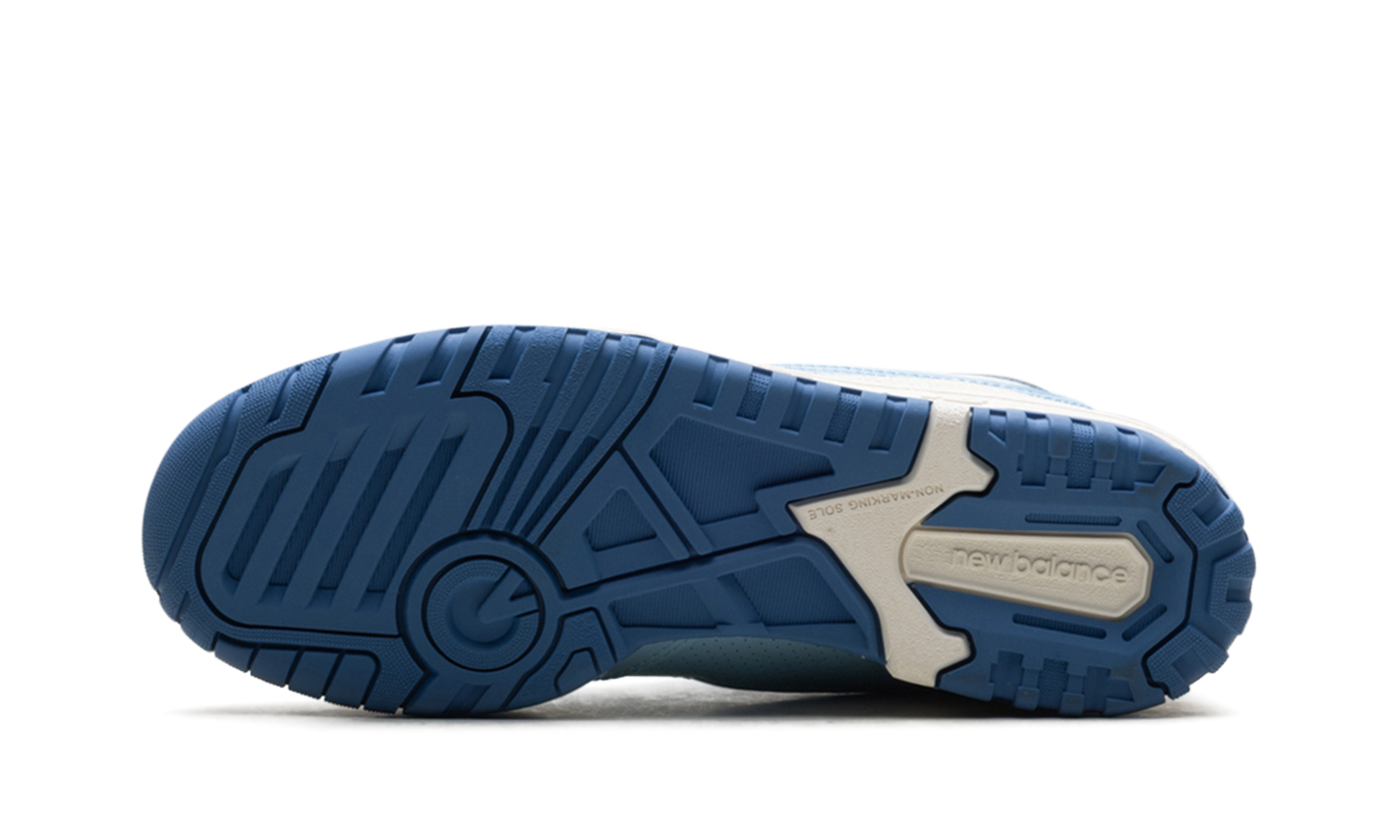 550 "Patent - white / powder blue" BB550YKE