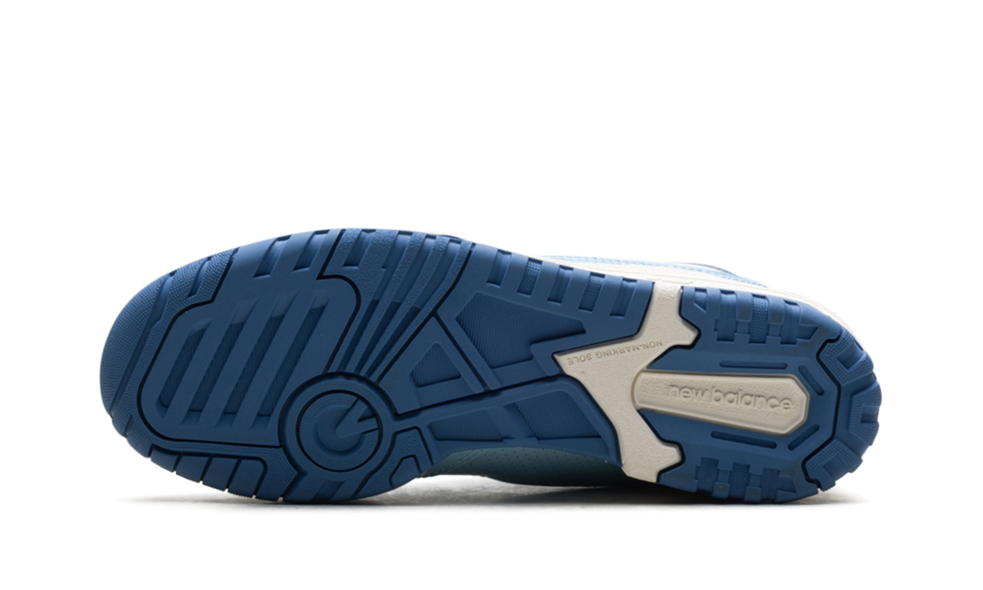 550 "Patent - white / powder blue" BB550YKE