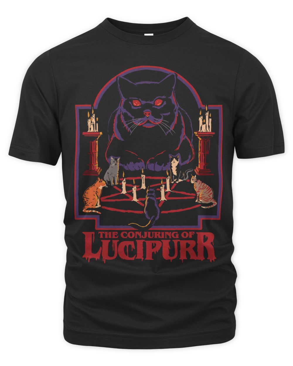 Steven Rhodes Merchandise The Conjuring Of Lucipurr Shirt