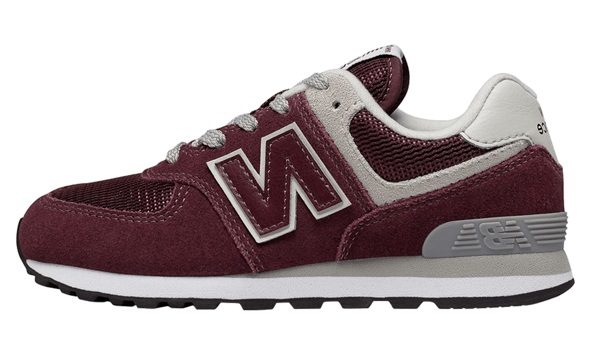574 GS "Burgundy/grey" GC574GB