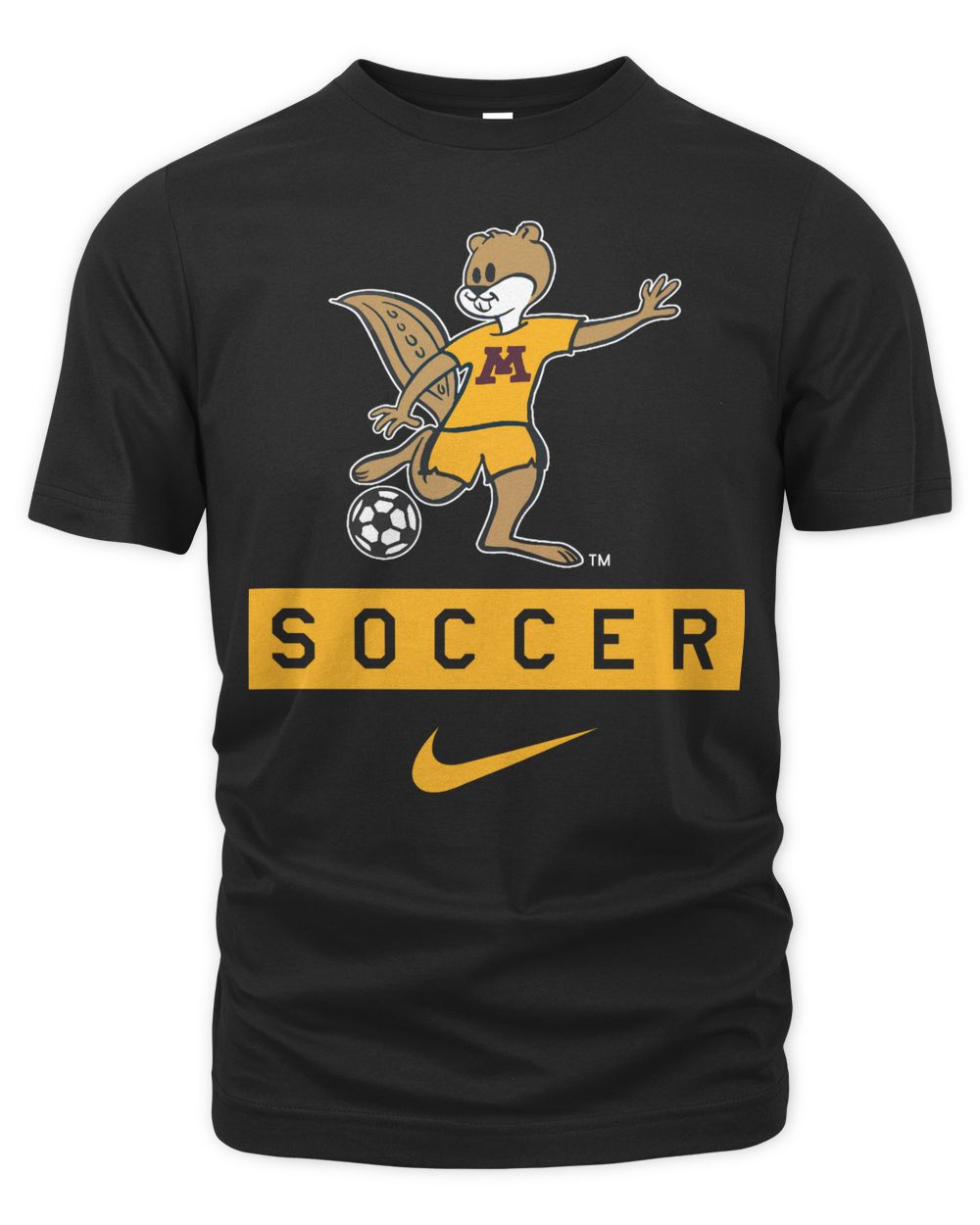 Minnesota Golden Gophers Goldy Soccer Legend Performance Shirt