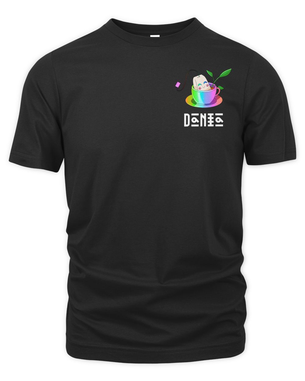 Da_dania Merch Tasse Fairtrade Rainbow Shirt