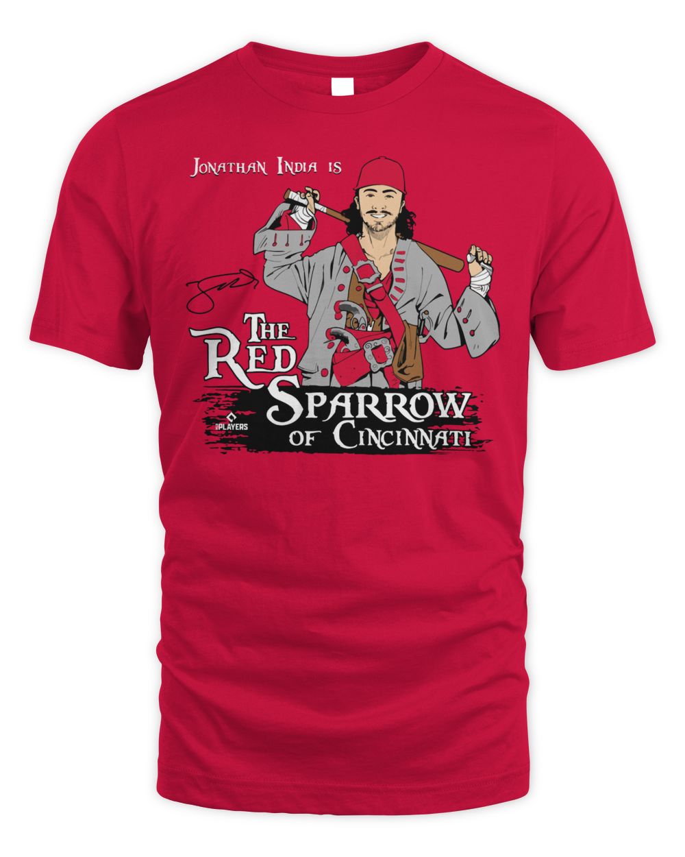Cincy Shirts Jonathan India the Red Sparrow Shirt