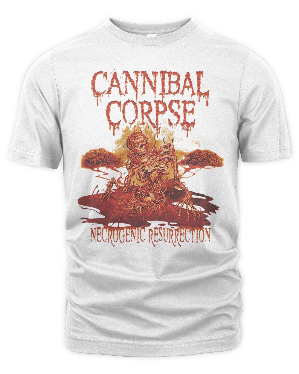 Cannibal Corpse Merch Necrogenic Ressurrection Shirt