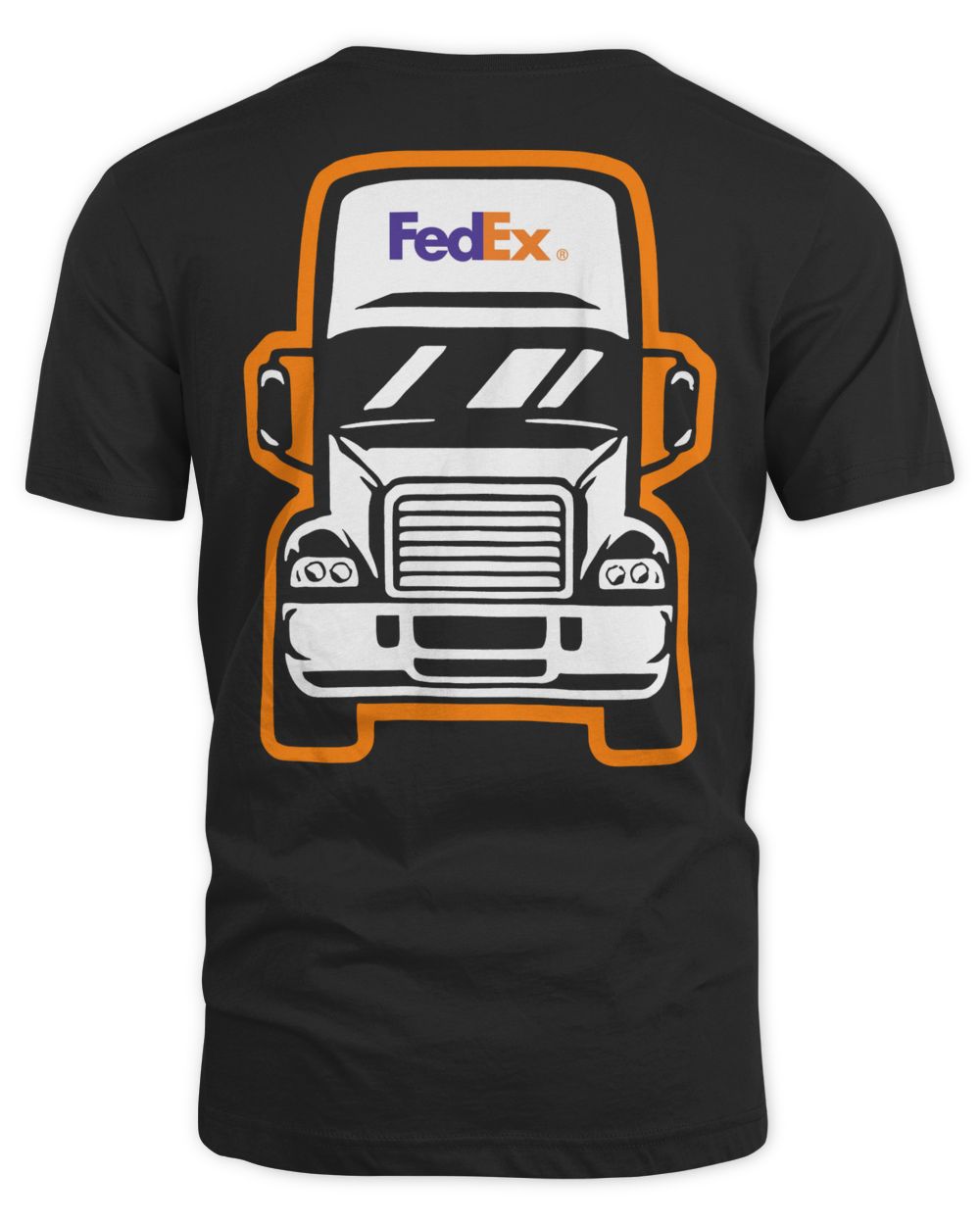 Fedex Merchandise Fedex Freight Truck Graphic Shirt