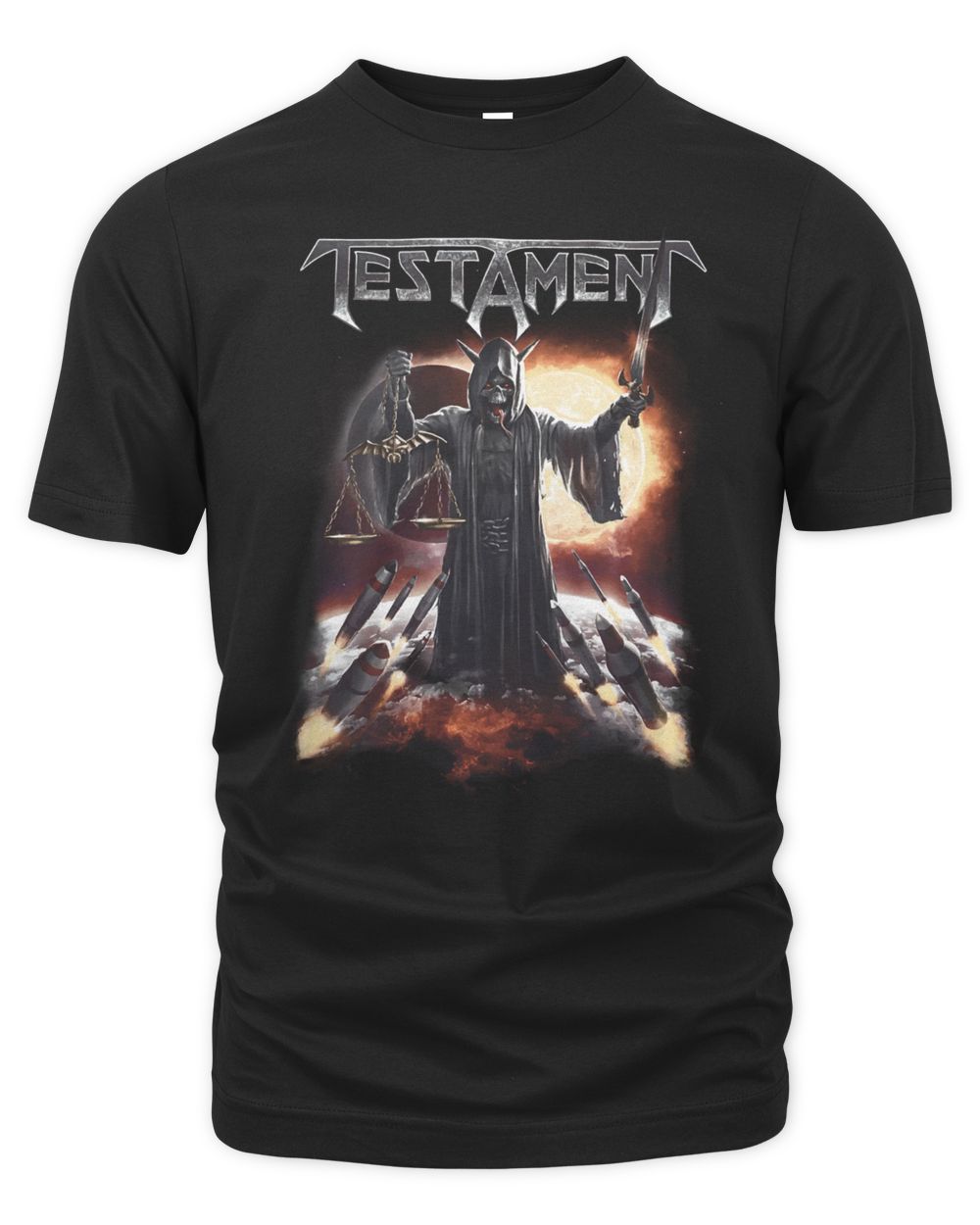 Testament Merch WWIII Reaper Shirt