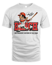 Cincy Shirts Johnny Bench Hall of Heroes Shirt