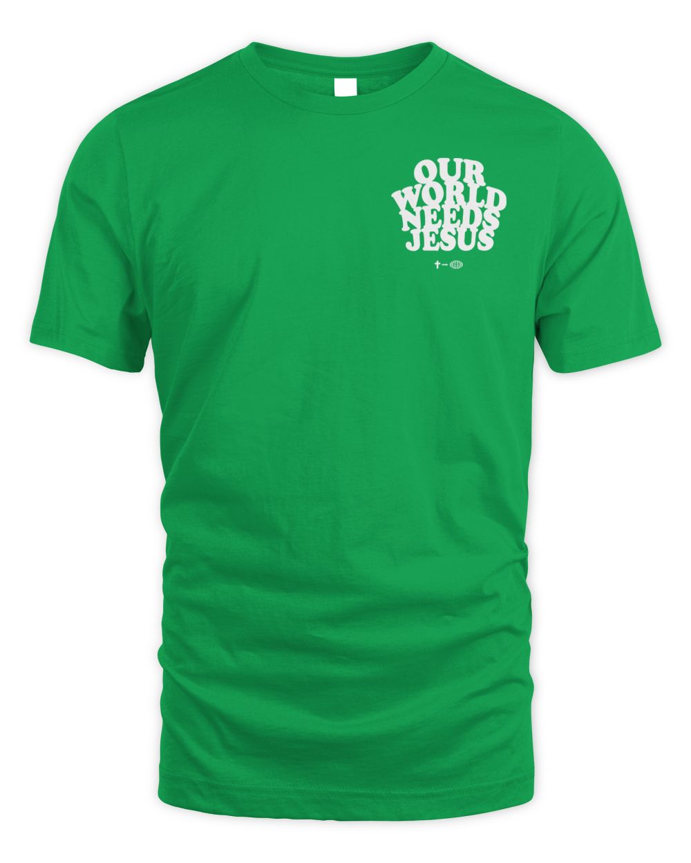 Elevated Faith Apparel Our World Needs Jesus Shirt