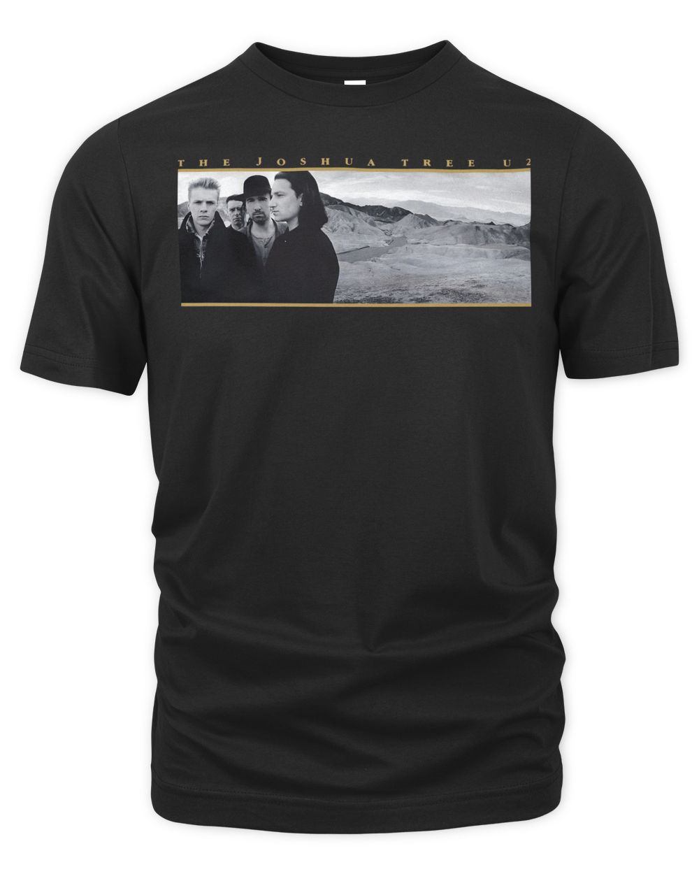 U2 Merchandise Joshua Tree Album Cover Shirt