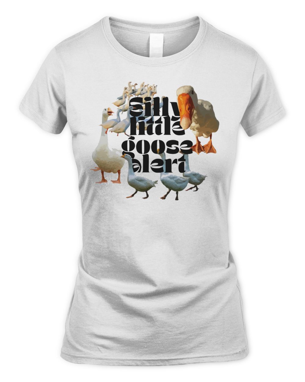 Chaotic Neutral Apparel Silly Little Goose Alert Shirt