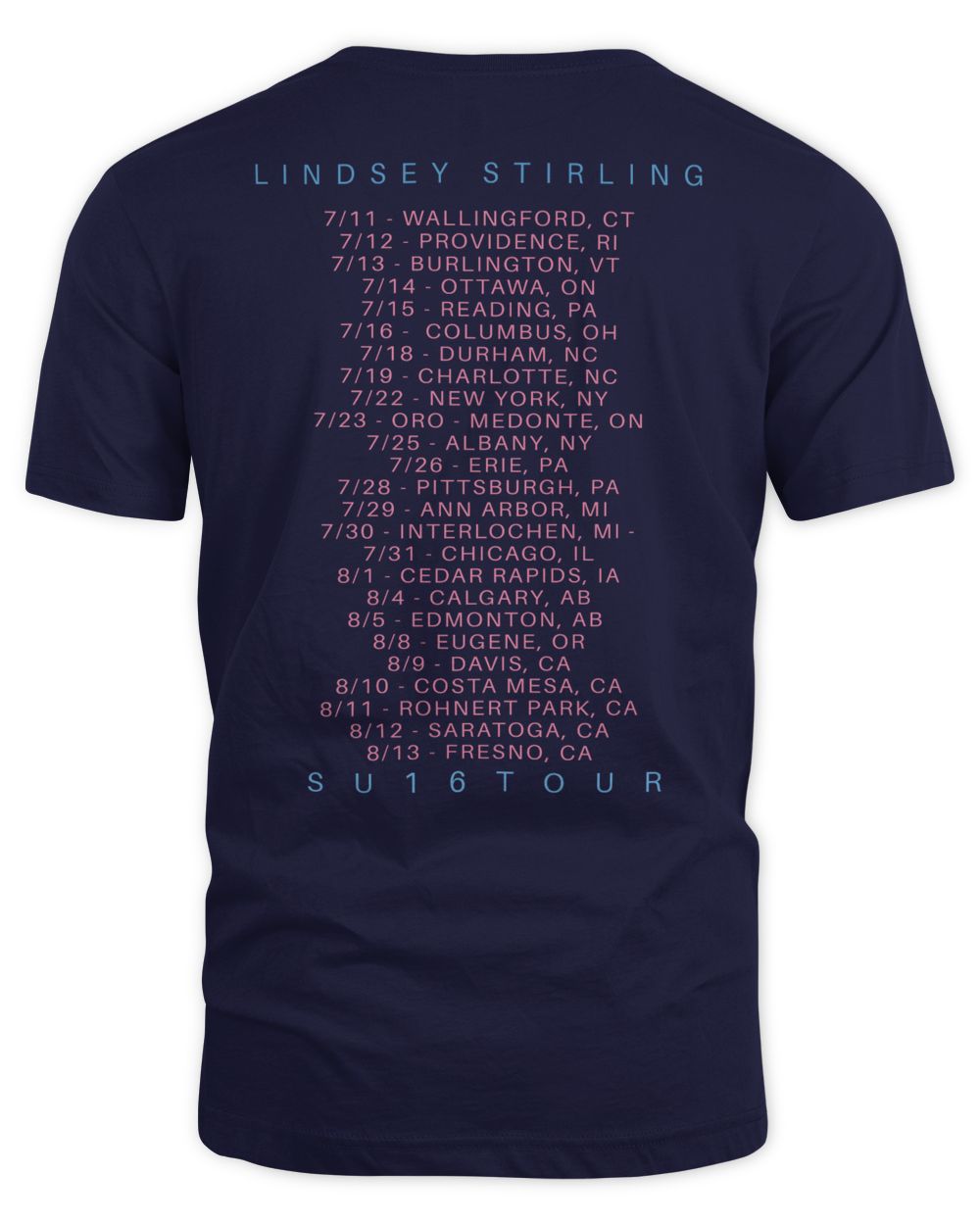 Lindsey Stirling Merch Mesh Tour Shirt