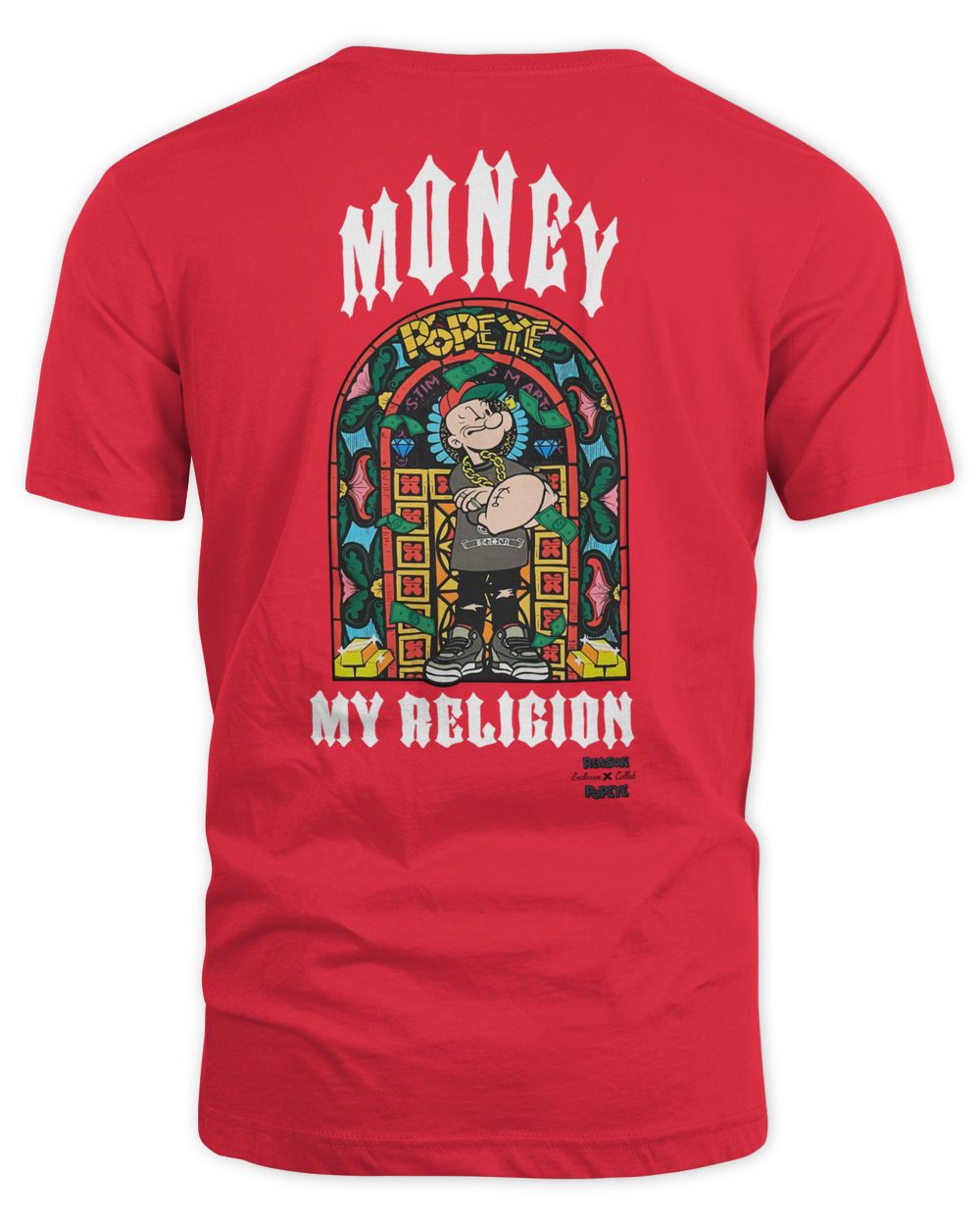 Reason Clothing Popeye My Religion Shirt