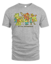 Sea World Parks Clothing Busch Gardens Retro Adventure Shirt