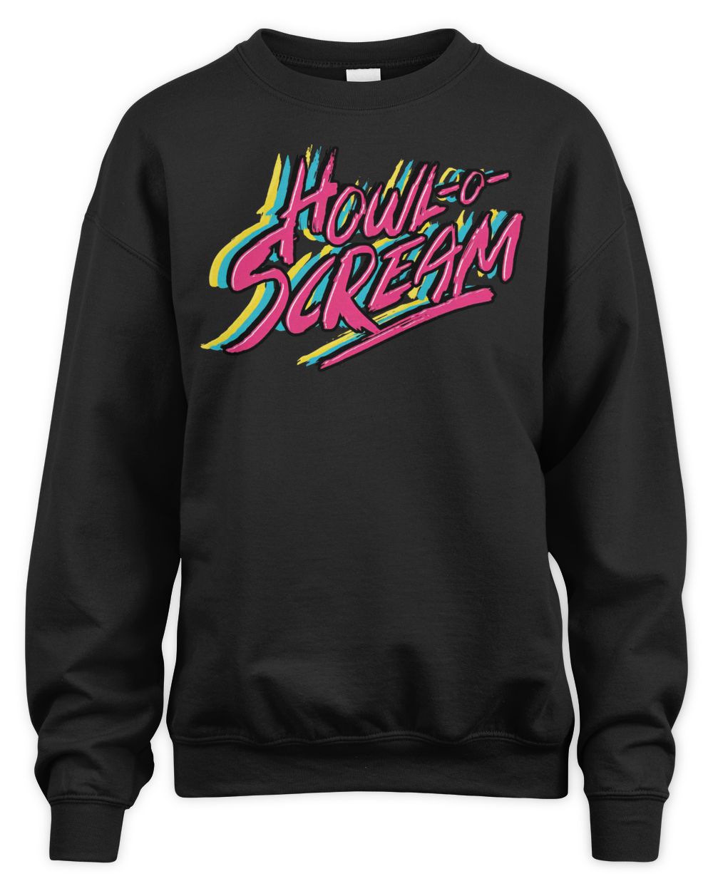 Sea World Parks Clothing Howl-O-Scream Neon Skull Shirt