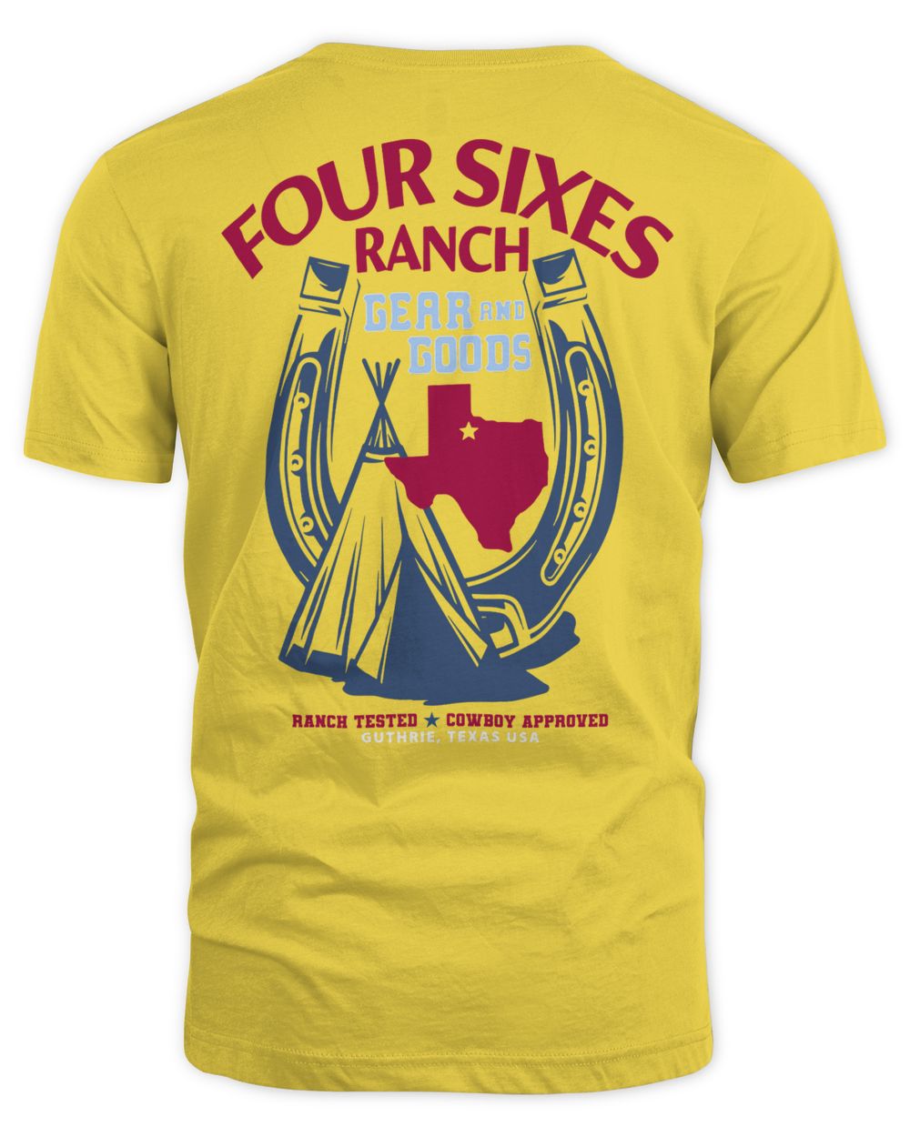 6666 Merchandise Mustard Horseshoe Gear & Goods Shirt