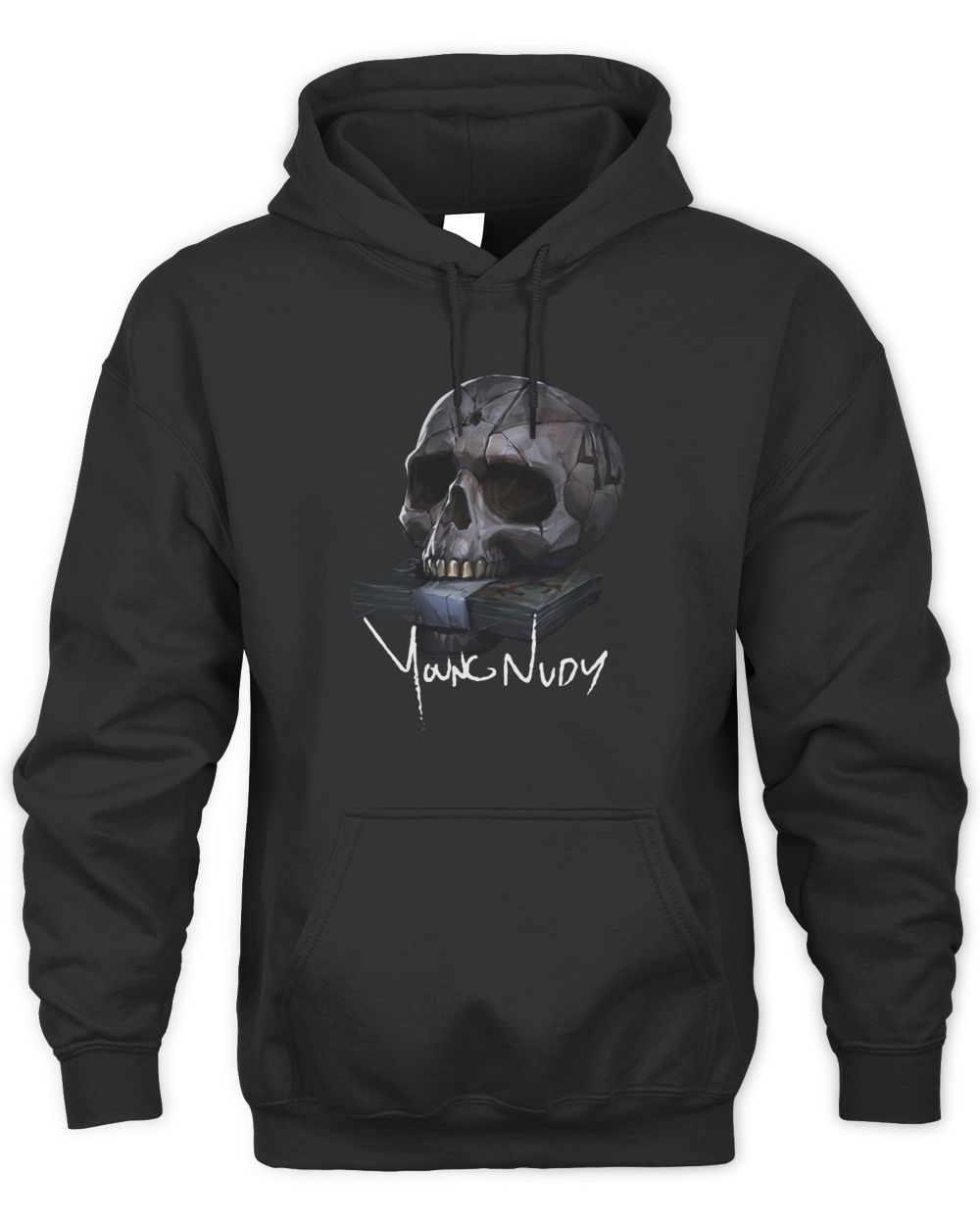 Young Nudy Merch Rich Shooter Skull Shirt