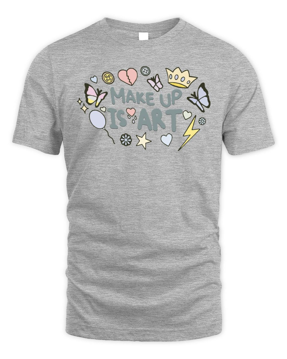 Paula Wolf Merch Makeup is Art Shirt
