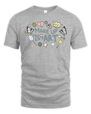 Paula Wolf Merch Makeup is Art Shirt