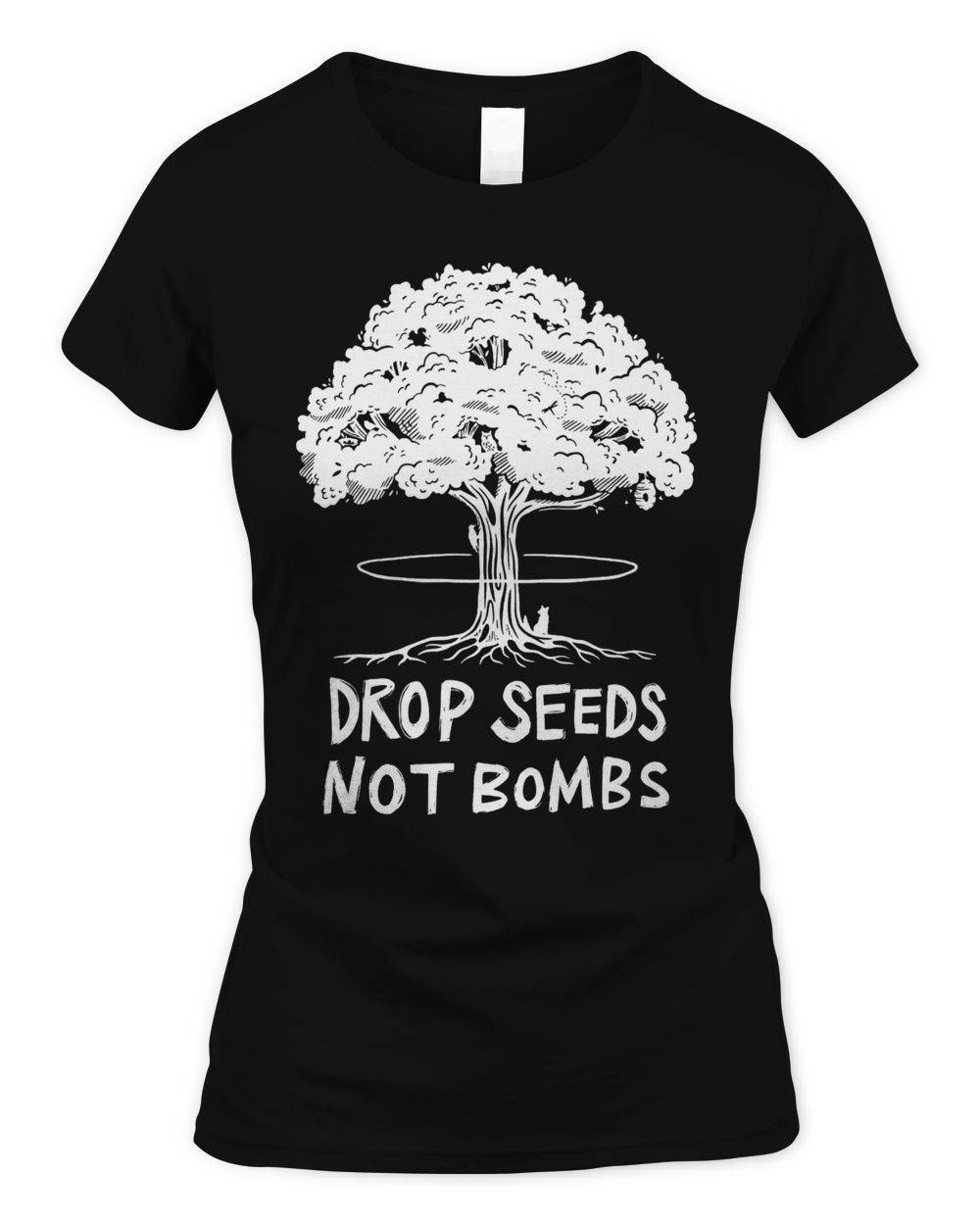 Rapanui Clothing Drop Seeds Not Bombs Shirt
