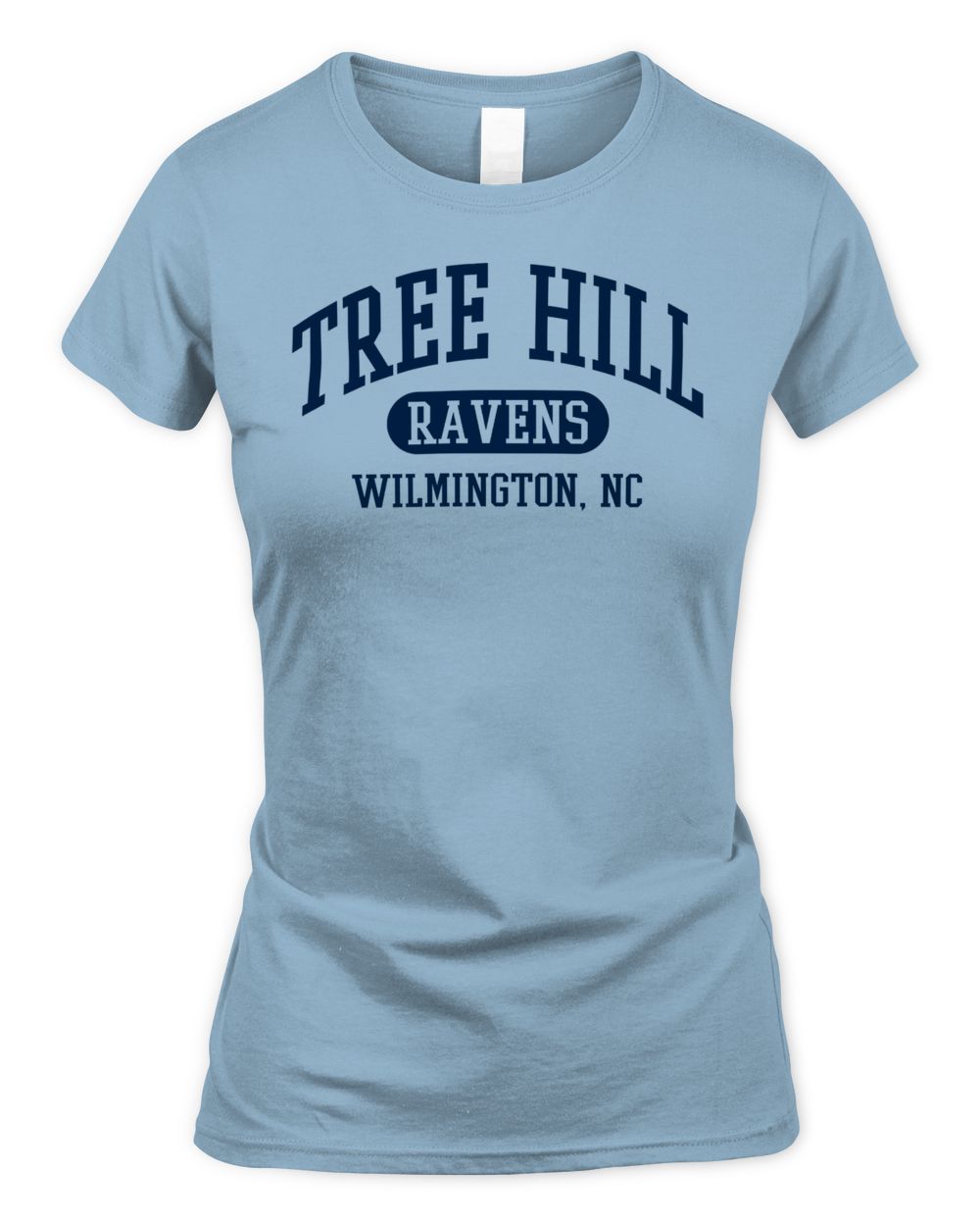 One Tree Hill Merchandise Tree Hill Ravens 3 Tier Text Shirt
