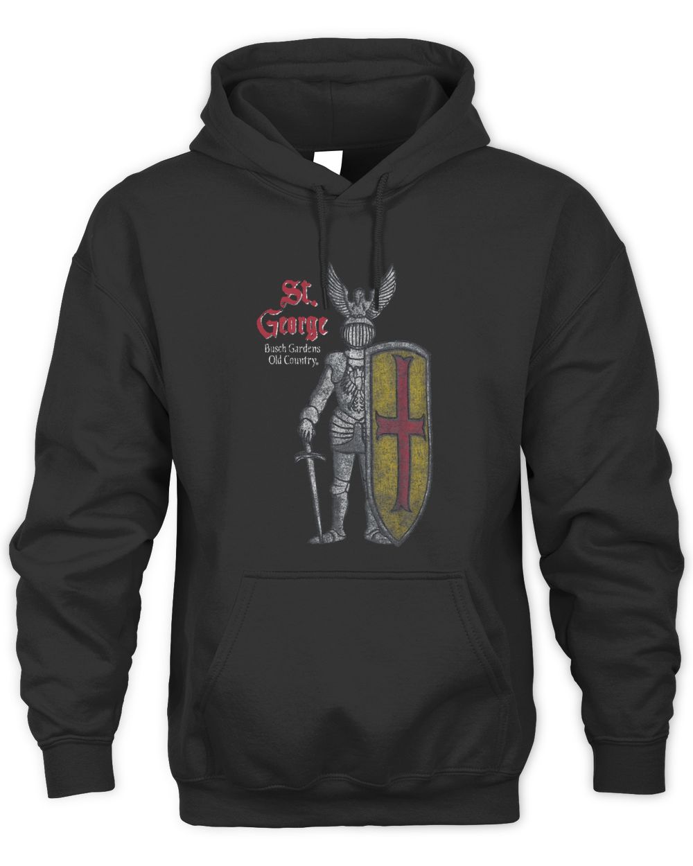Sea World Parks Clothing Busch Gardens Retro Knight Shirt