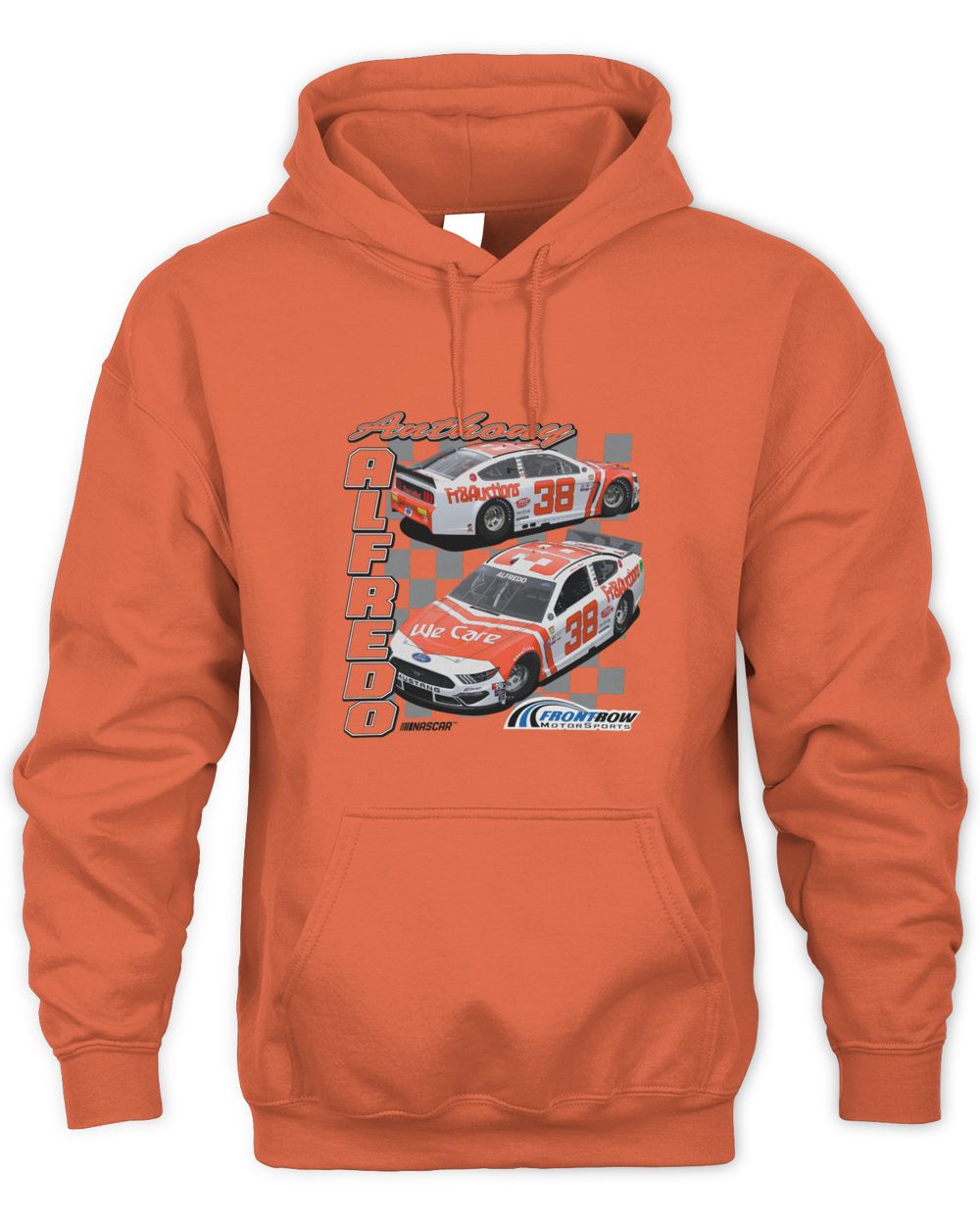 Anthony Alfredo Checkered Flag FR8 Throwback 1-Spot Graphic Shirt