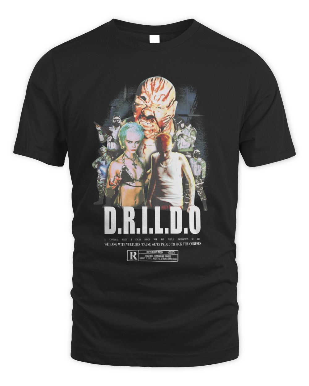 Wargasm Merch the D.r.i.l.d.o Shirt