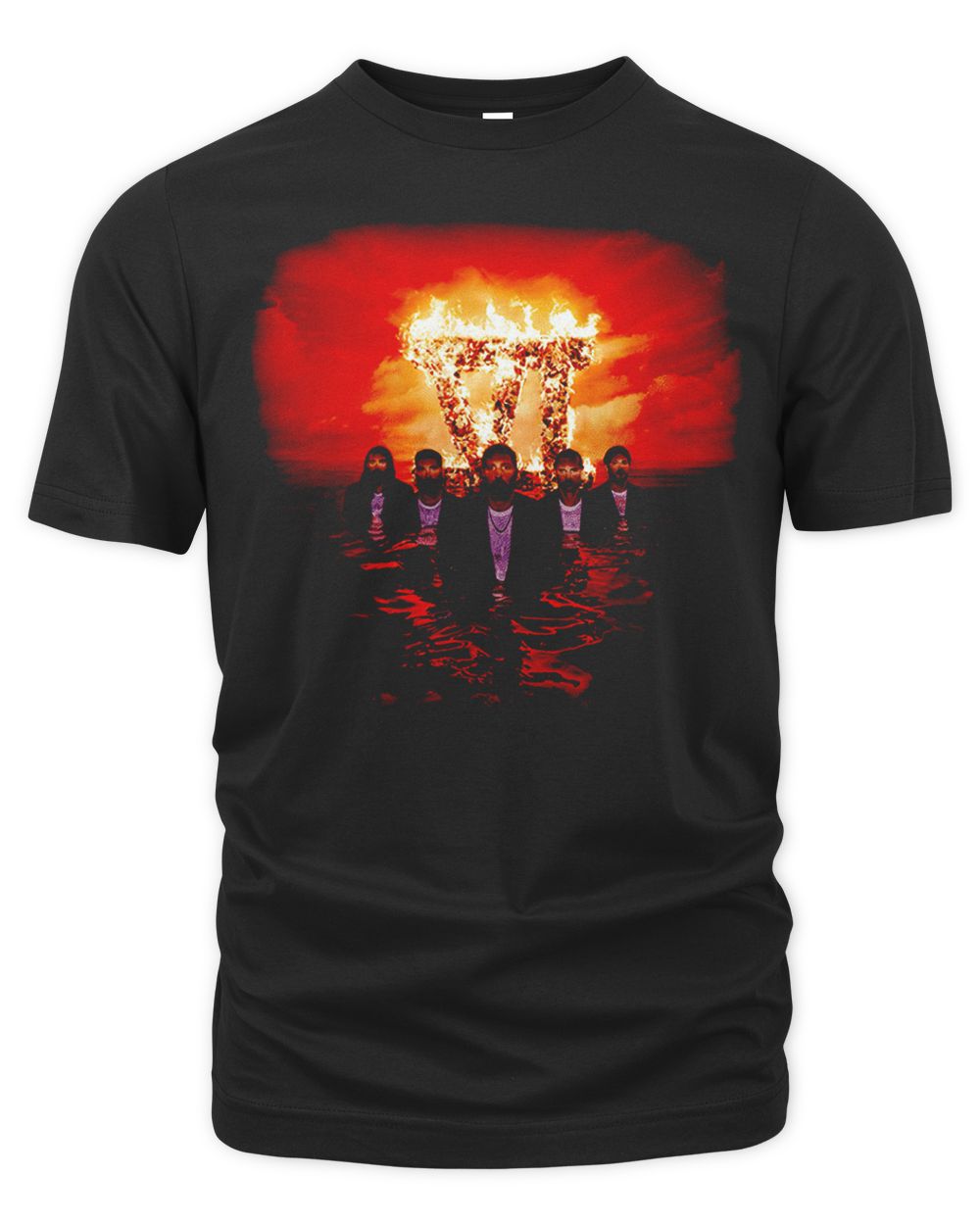 You Me at Six Merch Truth Decay Shirt